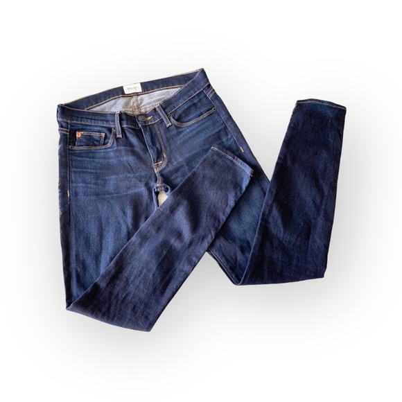 new Hudson ♛ Krista Super Skinny Stretch Dark Denim Jeans ♛ London Calling ♛ 26 - Picture 4 of 15